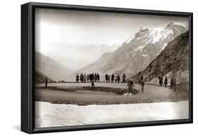 Snow on the Galibier, 1924-Presse ’E Sports-Framed Photographic Print