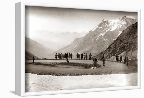 Snow on the Galibier, 1924-Presse ’E Sports-Framed Photographic Print