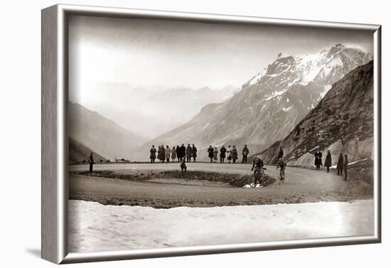 Snow on the Galibier, 1924-Presse ’E Sports-Framed Photographic Print