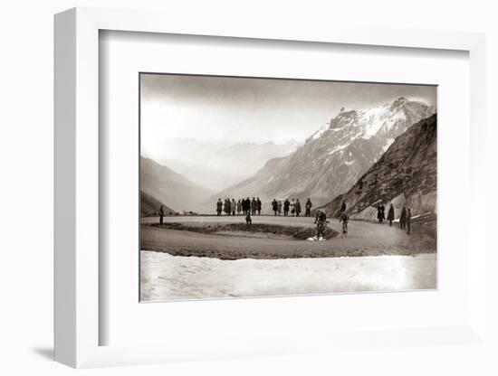 Snow on the Galibier, 1924-Presse ’E Sports-Framed Photographic Print