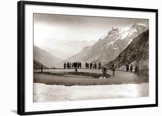 Snow on the Galibier, 1924-Presse ’E Sports-Framed Photographic Print