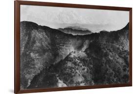 Snow on the Himalayas, Taken from Chakrata, 1917-null-Framed Giclee Print