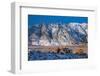 Snow on the Sierra Nevada Range, California-Zandria Muench Beraldo-Framed Photographic Print