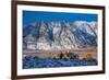 Snow on the Sierra Nevada Range, California-Zandria Muench Beraldo-Framed Photographic Print