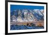 Snow on the Sierra Nevada Range, California-Zandria Muench Beraldo-Framed Photographic Print