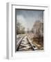 Snow on the Tracks-Jai Johnson-Framed Giclee Print