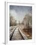 Snow on the Tracks-Jai Johnson-Framed Giclee Print