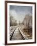 Snow on the Tracks-Jai Johnson-Framed Giclee Print