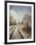 Snow on the Tracks-Jai Johnson-Framed Giclee Print