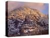 Snow on Yeon Mountain-Steve Terrill-Stretched Canvas