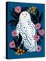 Snow Owl-Tara Reed-Stretched Canvas