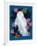 Snow Owl-Tara Reed-Framed Art Print