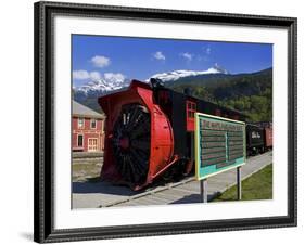 Snow Plow, White Pass and Yukon Route Railroad, Skagway, Southeast Alaska, USA-Richard Cummins-Framed Photographic Print