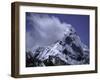 Snow Plumes from the Top of Mount Amadablam, Nepal-Michael Brown-Framed Photographic Print