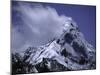 Snow Plumes from the Top of Mount Amadablam, Nepal-Michael Brown-Mounted Photographic Print
