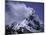 Snow Plumes from the Top of Mount Amadablam, Nepal-Michael Brown-Mounted Photographic Print