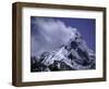 Snow Plumes from the Top of Mount Amadablam, Nepal-Michael Brown-Framed Photographic Print