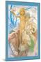 Snow Queen and Child-Alphonse Mucha-Mounted Art Print