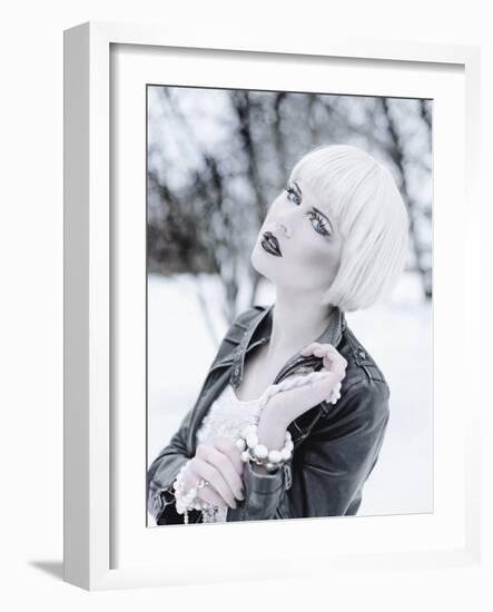 Snow Queen-Winter Wolf Studios-Framed Photographic Print