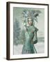 Snow Queen-Atelier Sommerland-Framed Art Print