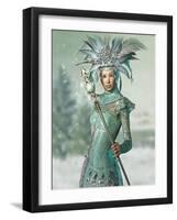 Snow Queen-Atelier Sommerland-Framed Art Print