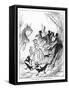 Snow Queen-Arthur Rackham-Framed Stretched Canvas