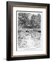 Snow Queen-Arthur Rackham-Framed Art Print