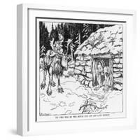 Snow Queen-Arthur Rackham-Framed Art Print