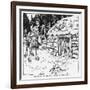 Snow Queen-Arthur Rackham-Framed Art Print