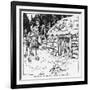 Snow Queen-Arthur Rackham-Framed Art Print