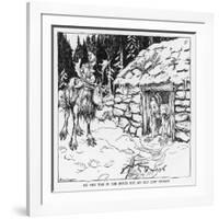 Snow Queen-Arthur Rackham-Framed Art Print