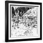 Snow Queen-Arthur Rackham-Framed Art Print