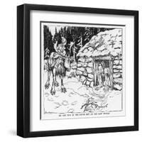 Snow Queen-Arthur Rackham-Framed Art Print