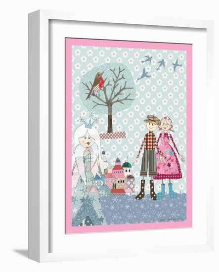 Snow Queen-Effie Zafiropoulou-Framed Giclee Print