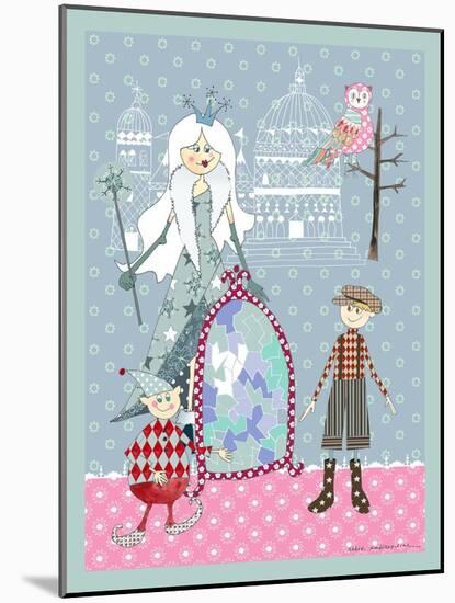 Snow Queen-Effie Zafiropoulou-Mounted Giclee Print