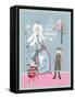 Snow Queen-Effie Zafiropoulou-Framed Stretched Canvas