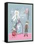 Snow Queen-Effie Zafiropoulou-Framed Stretched Canvas