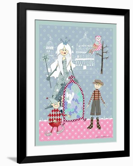 Snow Queen-Effie Zafiropoulou-Framed Giclee Print