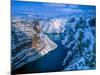 Snow, Red Canyon, Green River-Tom Till-Mounted Photographic Print