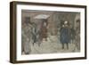 Snow Removal, Ca 1921-Alexander Ivanovich Vakhrameyev-Framed Giclee Print