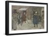 Snow Removal, Ca 1921-Alexander Ivanovich Vakhrameyev-Framed Giclee Print