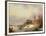 Snow Scene in Holland-Franz Xaver Winterhalter-Framed Premium Giclee Print