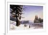 Snow Scene in the South of France, 1868-Josephine Bowes-Framed Premium Giclee Print