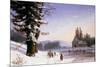 Snow Scene in the South of France, 1868-Josephine Bowes-Mounted Premium Giclee Print