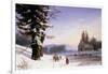 Snow Scene in the South of France, 1868-Josephine Bowes-Framed Giclee Print