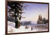 Snow Scene in the South of France, 1868-Josephine Bowes-Framed Giclee Print