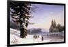 Snow Scene in the South of France, 1868-Josephine Bowes-Framed Giclee Print