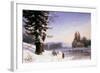 Snow Scene in the South of France, 1868-Josephine Bowes-Framed Giclee Print