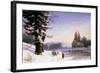 Snow Scene in the South of France, 1868-Josephine Bowes-Framed Giclee Print