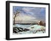 Snow Scene, New England-null-Framed Giclee Print